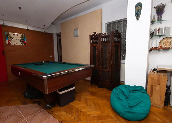 招待所 Central Retro Vintage Hostel 布加勒斯特